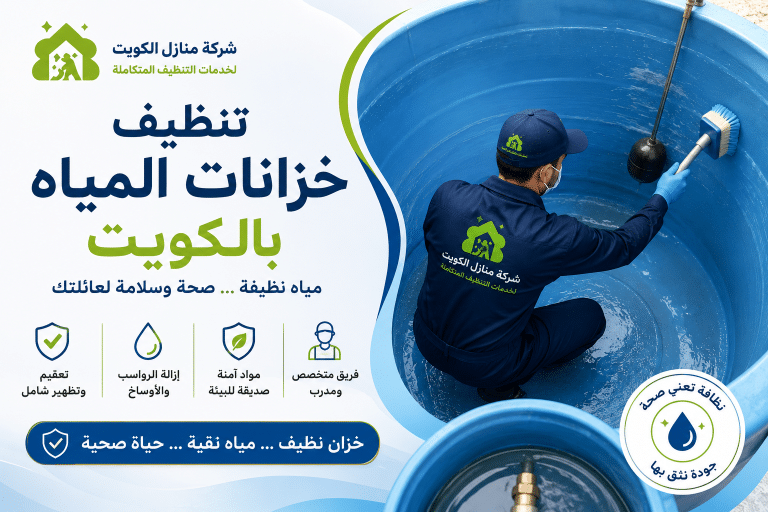 تنظيف خزانات المياه بالكويت
